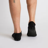 Anti Slip Ankle Golf Grip Sock Black
