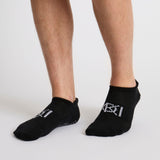 Anti Slip Ankle Golf Grip Sock Black