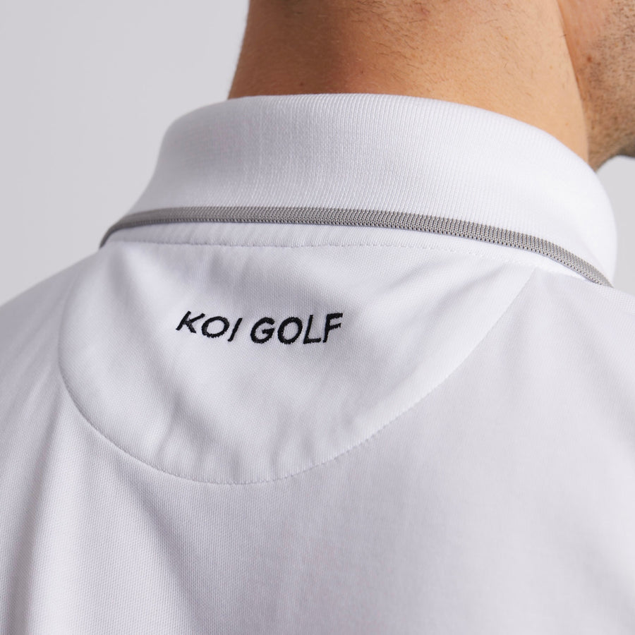back of Golf Polo