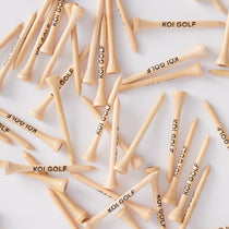 Bamboo golf tees