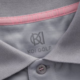 inside grey golf polo