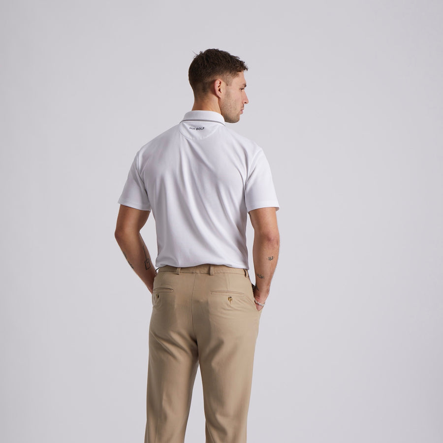Golf Polo shirt from the back 